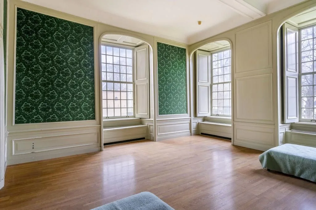 Kasteel Soelen, Zoelen: Een kamer met groene wanden